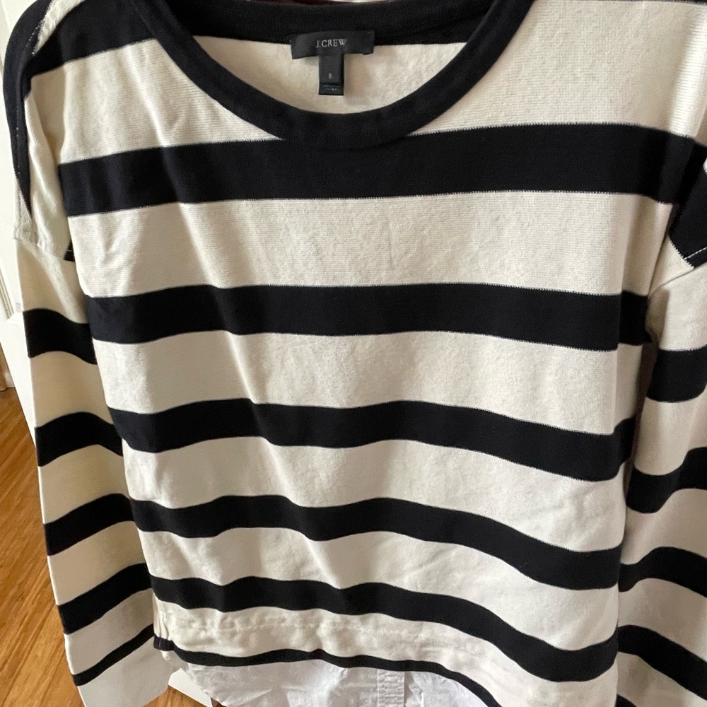 Sweater With Button Down Underlay - image 2